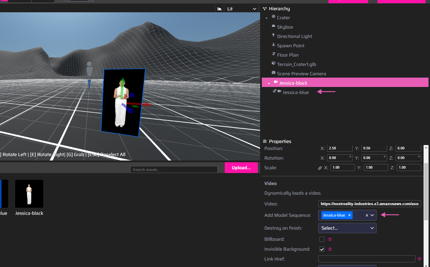 proximity element in Creator
