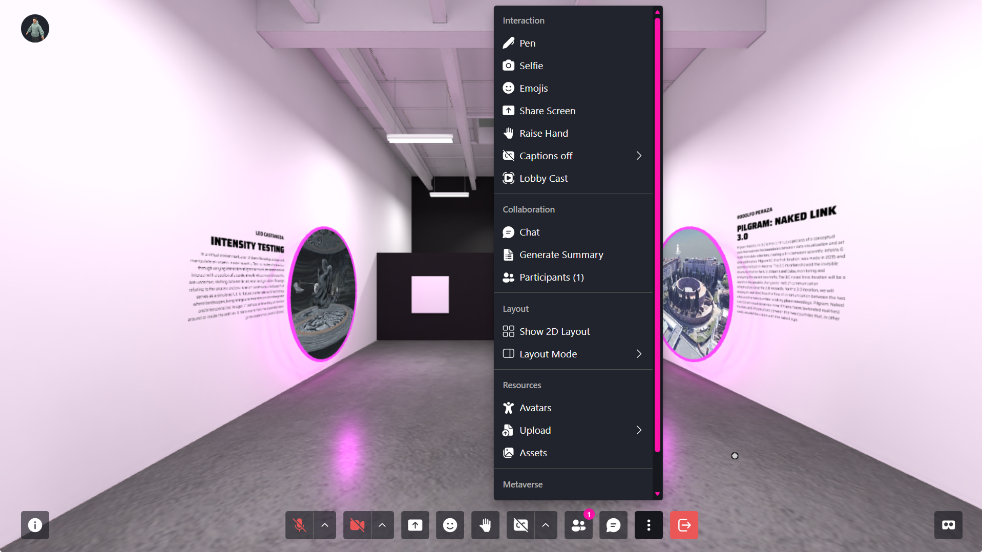 MUD User Interface